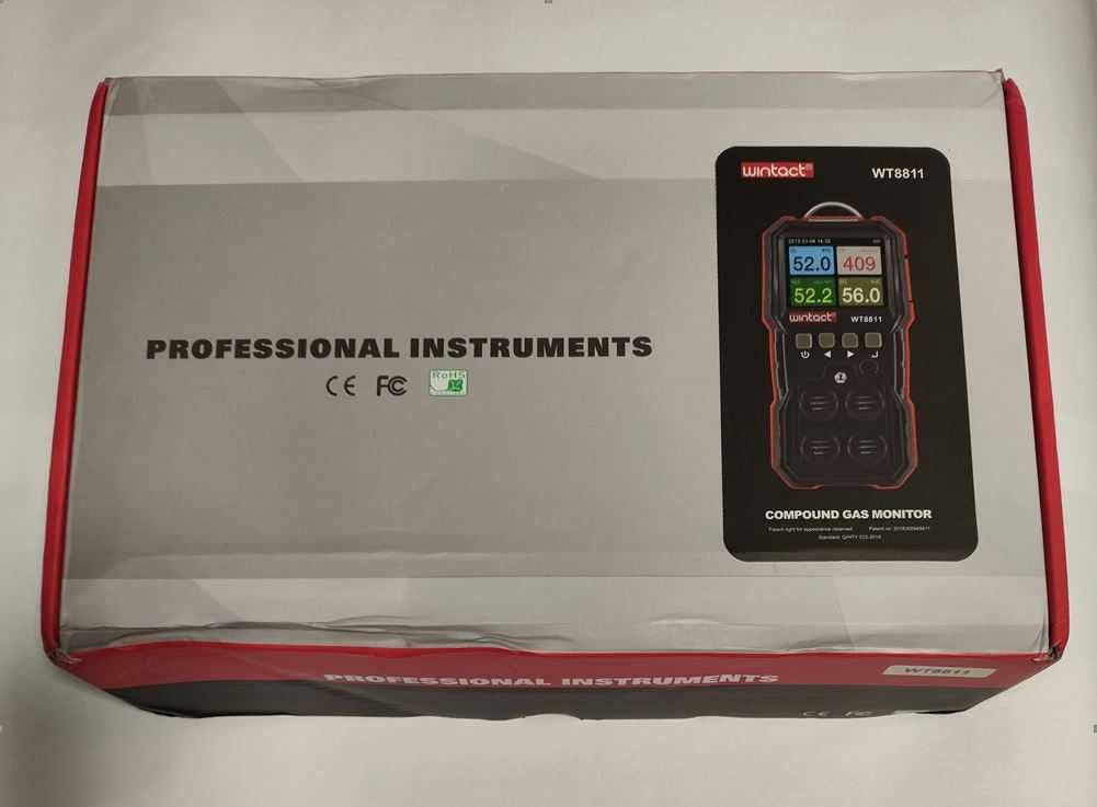 Многоканальный газоанализатор 4-в-1 Wintact WT8811