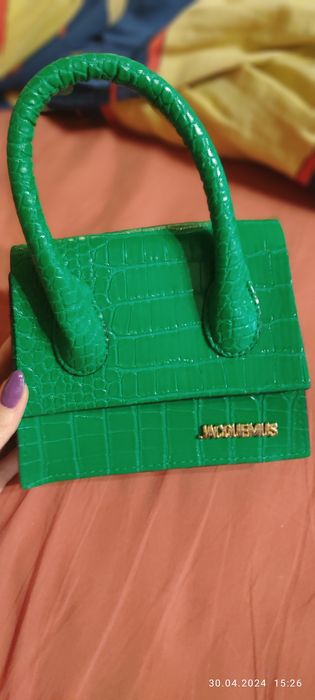 Сумка нова,колір зелений