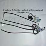 Rozdzielacz 2 Sekcyjny Zewnętrzny Hydrauliczny Ursus C-360 Do Wywrotu