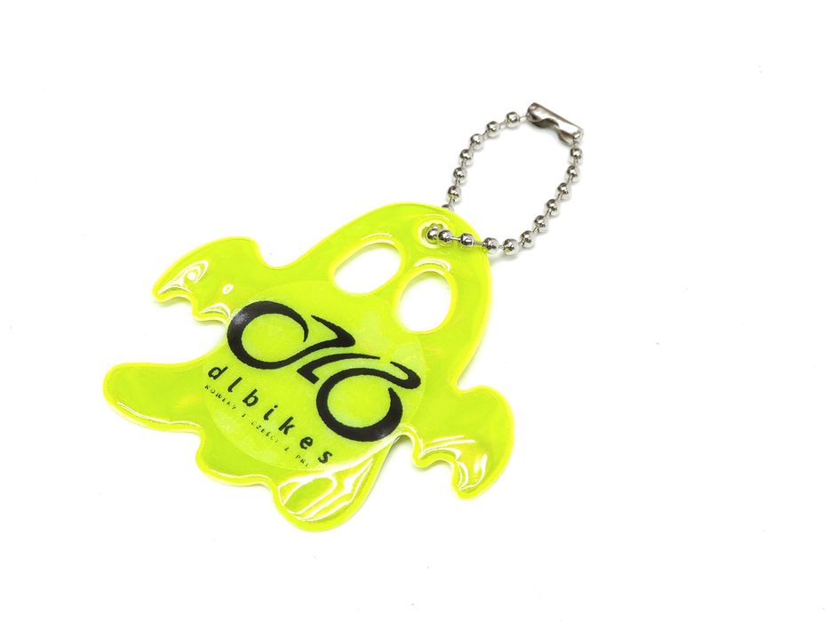 NOWY Odblask brelok zawieszka duszek Oryginał DLBIKES do rowerów pleca