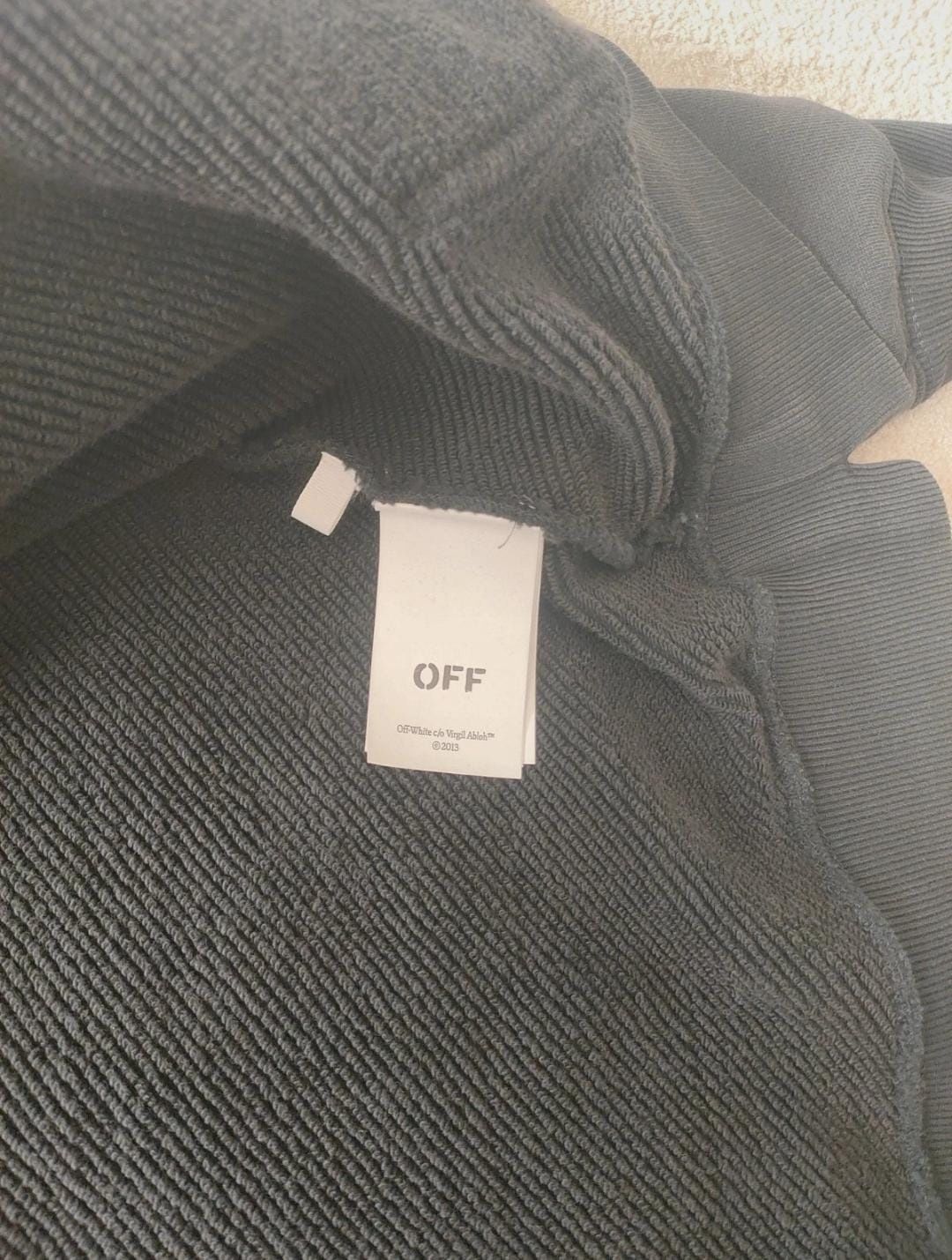 Casaco Zip-Up "Martyrdo" Off-white/ Virgil Abloh