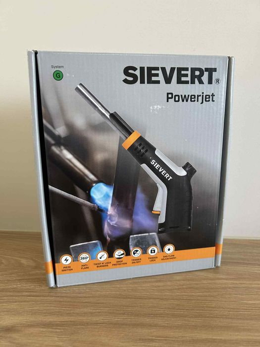 SIEVERT Powerjet palnik litowniczy lutlampa WYSYŁKA