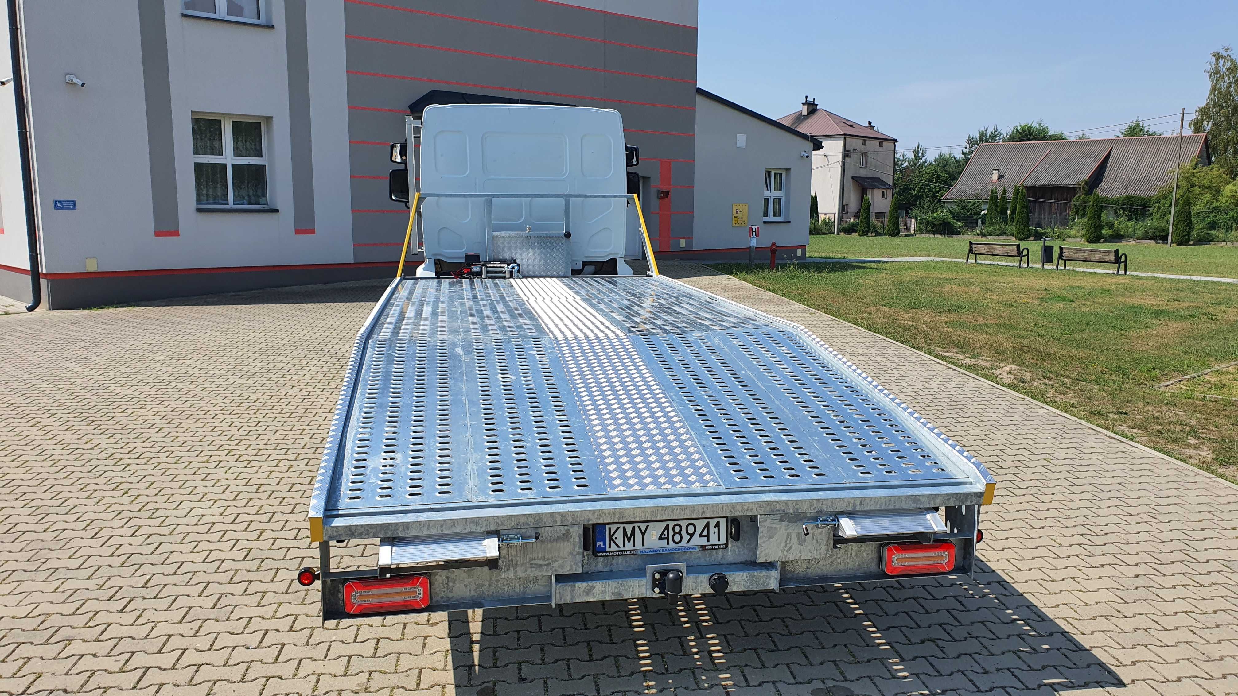 Zabudowa Iveco Eurocargo dmc 6,5-10 t laweta najazd pomoc drogowa