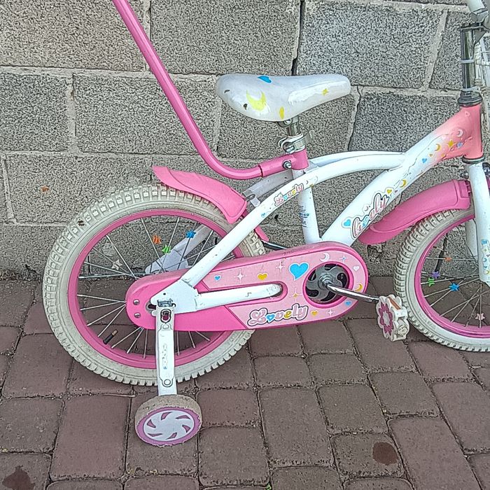 Rower dziewczęcy 16 cali