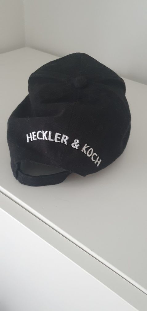 Oryginalna czapka Heckler Koch HK czarna