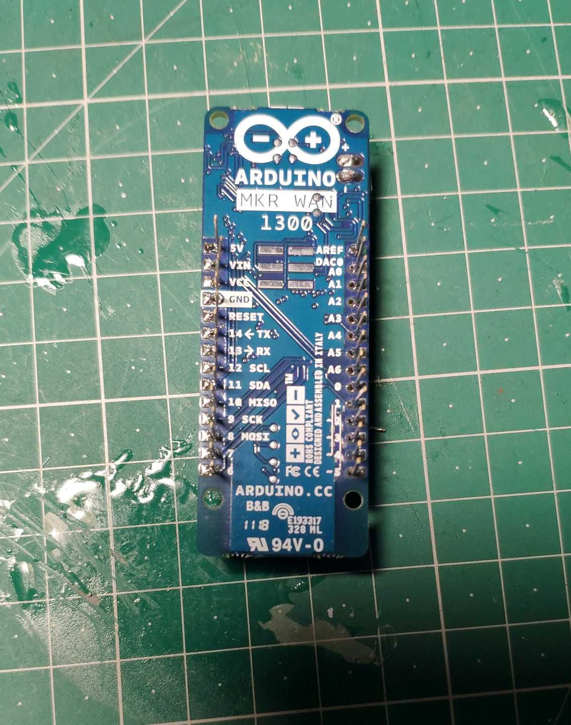 Arduino MKR 1300 WAN + Antena 868 mhz com pigtail