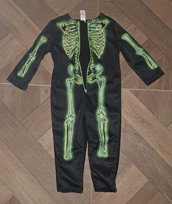 Pizama kombinezon przebranie kosciotrup