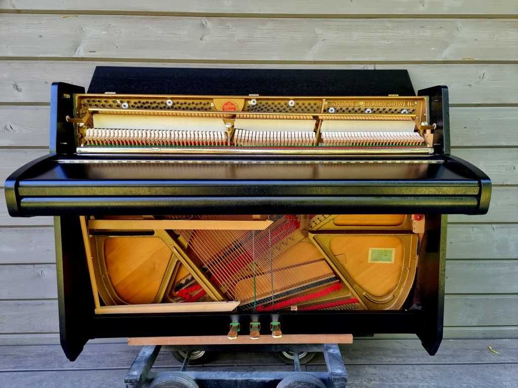 Pianino Schimmel Mod.7 RENNER 1966r CZARNY MAT tylko 135cm szer.