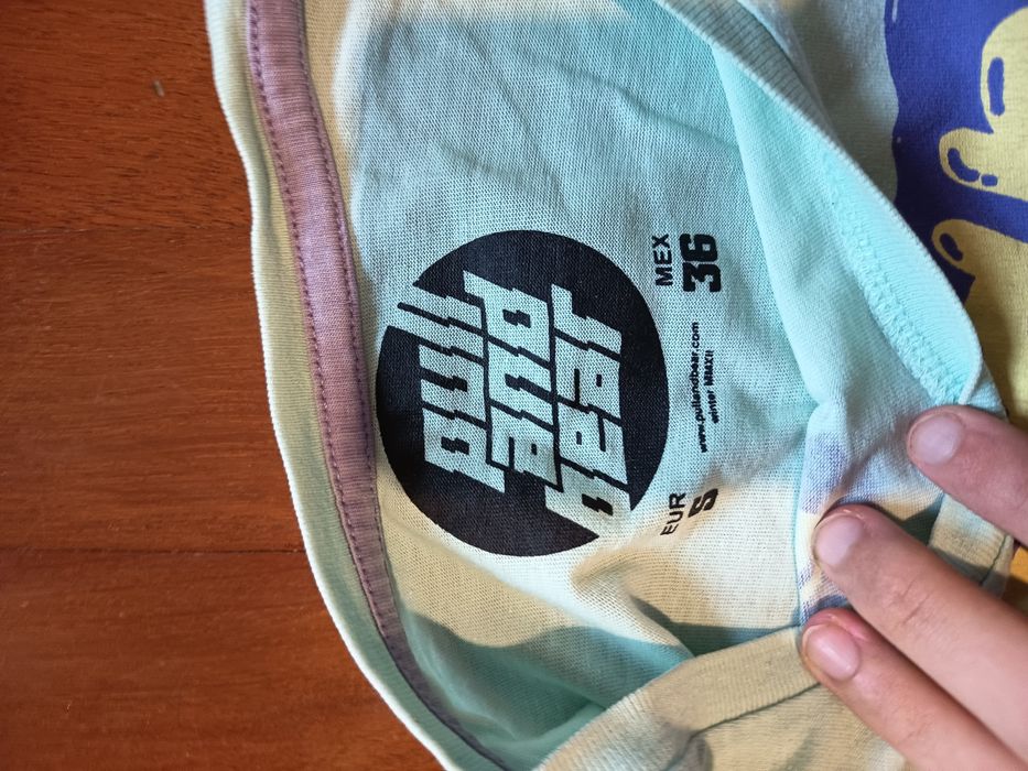 T-shirt Pull and Bear Aquamarine