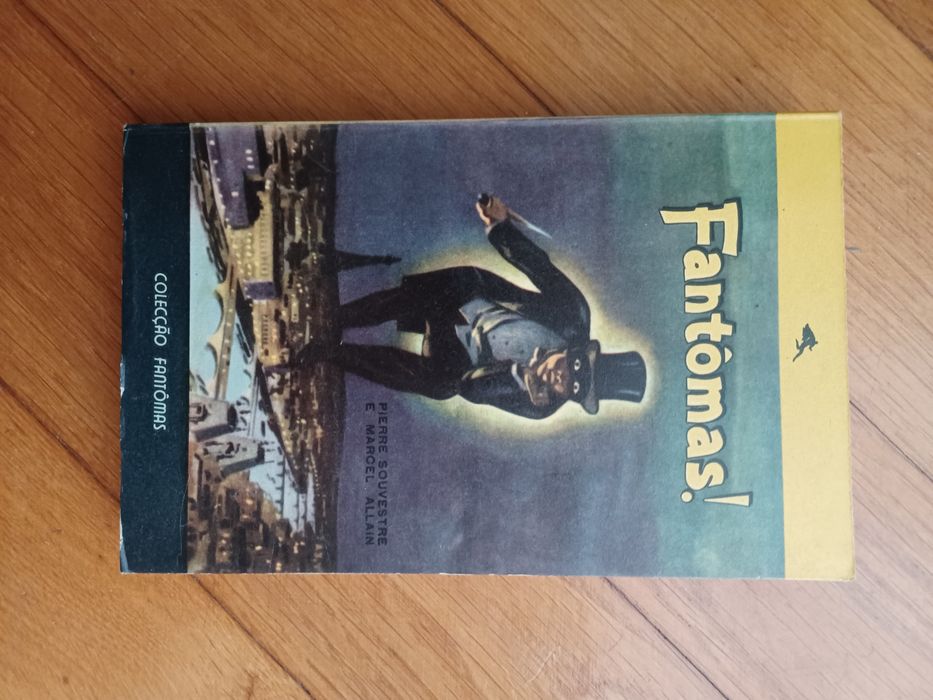 Livros n° 1 e n° 2 da Coleção Fantômas