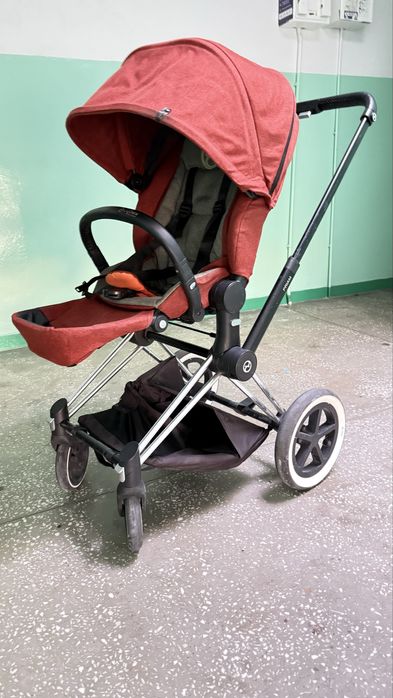 Cybex Priam Lux Seat Mars Red Spacerowy