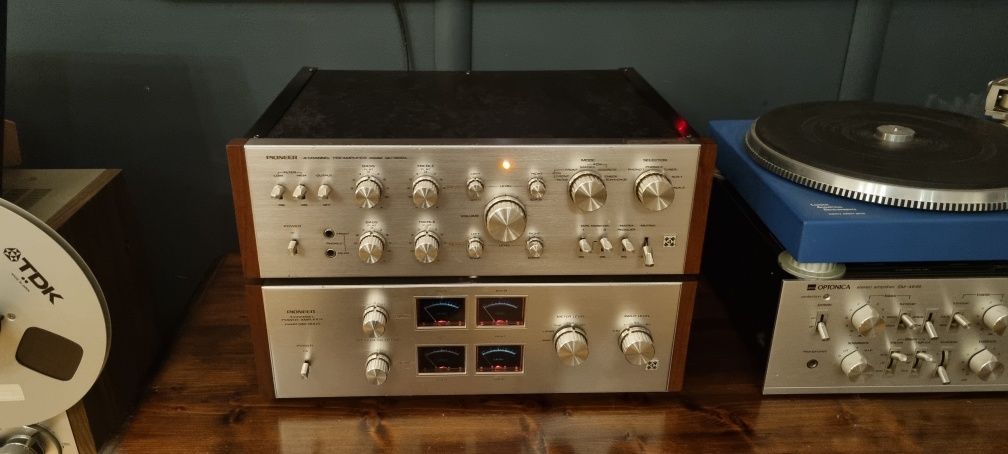 Końcówka mocy, PreAmp przedwzmacniacz PIONEER  QC,QM-800A. Vintage