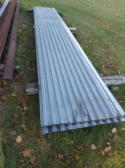 blacha trapezowa z demontażu