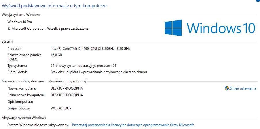 Komputer Stacjonarny GTX1650 - Intel Core i5 - SSD - 16GB RAM