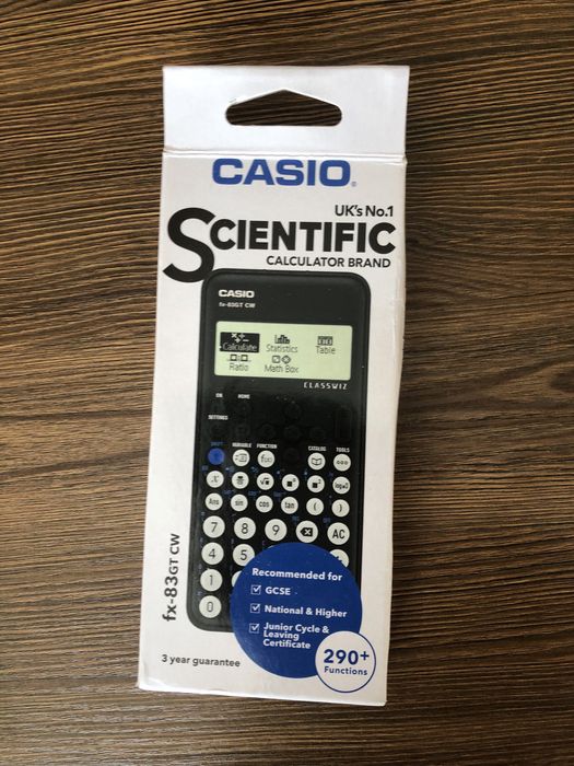 Науковий калькулятор Casio FX-83GTCW, Інженерний калькулятор Casio