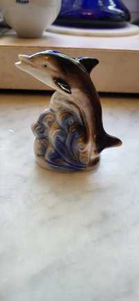 Figurka delfin porcelana