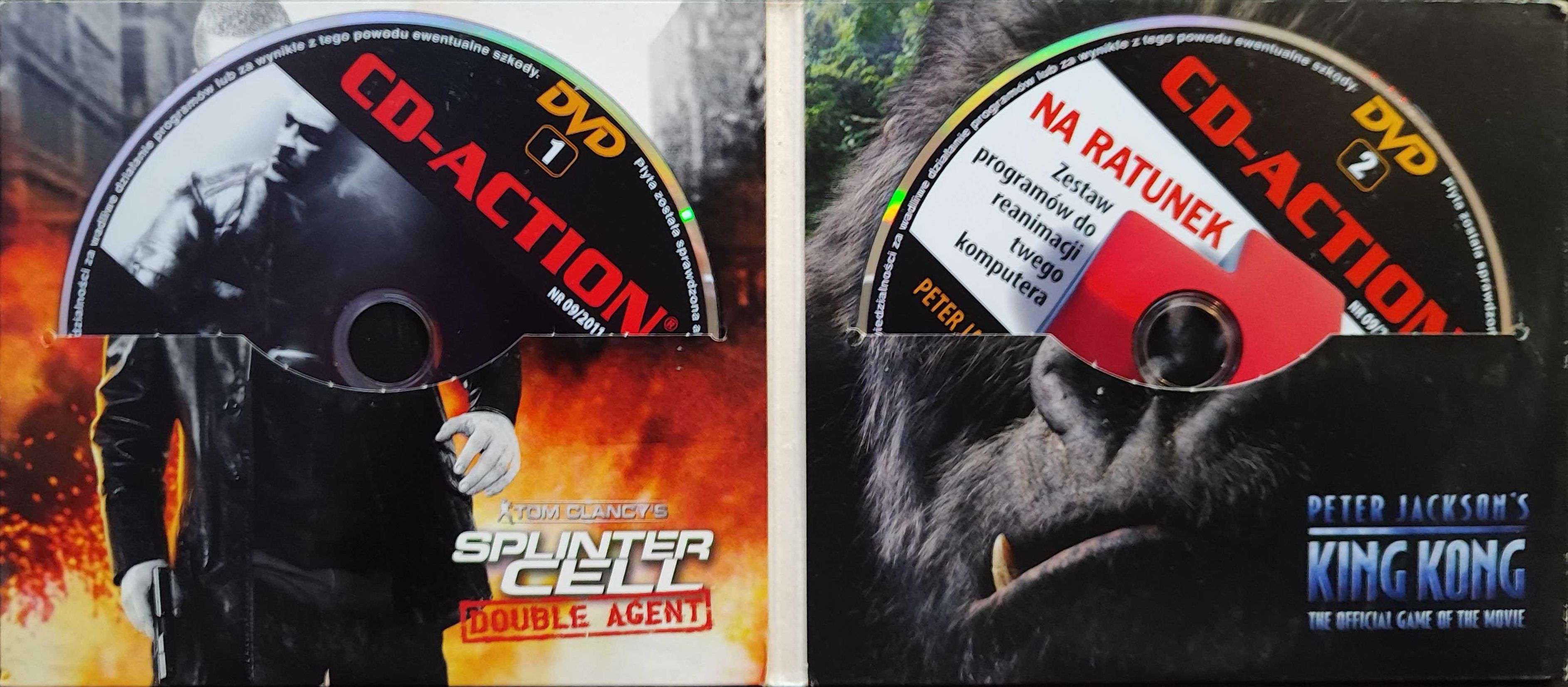 Splinter Cell Double Agent + King Kong + Rajd Polski PC PL