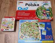 Gra Nasza Polska, puzzle Polska, Czu czu puzzle kieszonkowe