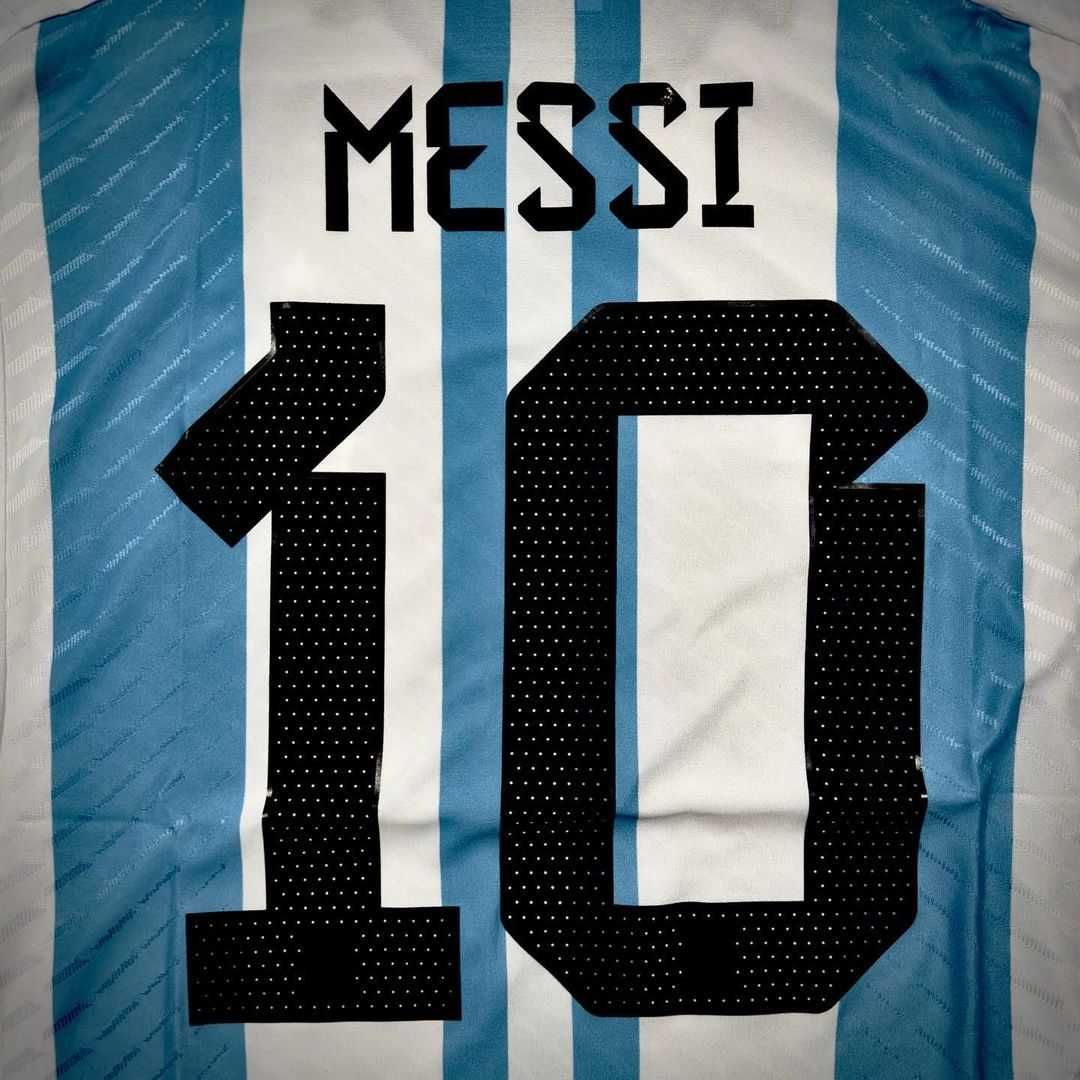 Koszulka Piłkarska Lionel Messi. Argentyna 2022 – Edycja Mundial Katar