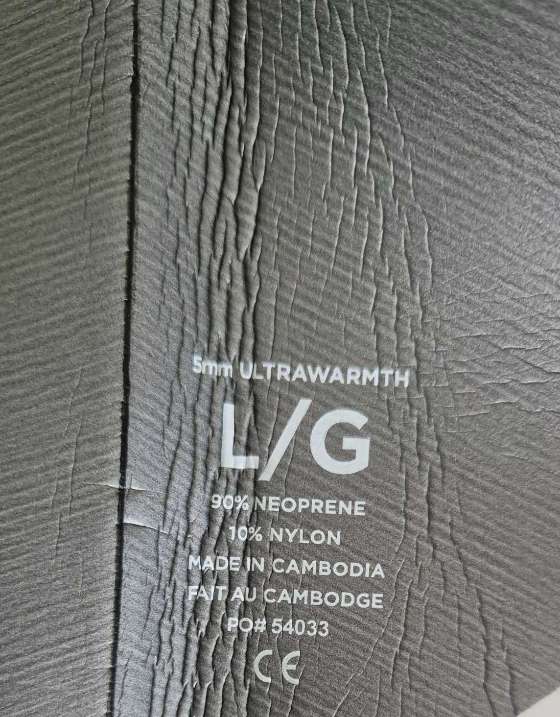 Kaptur nurkowy z kołnierzem BARE ULTRAWARMTH 5 mm, Rozmiar: L/G