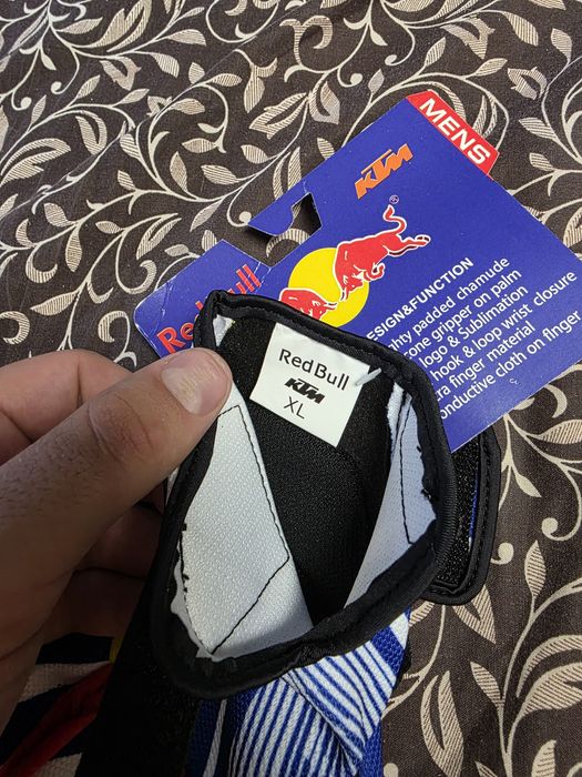 Рукавиці red bull мото