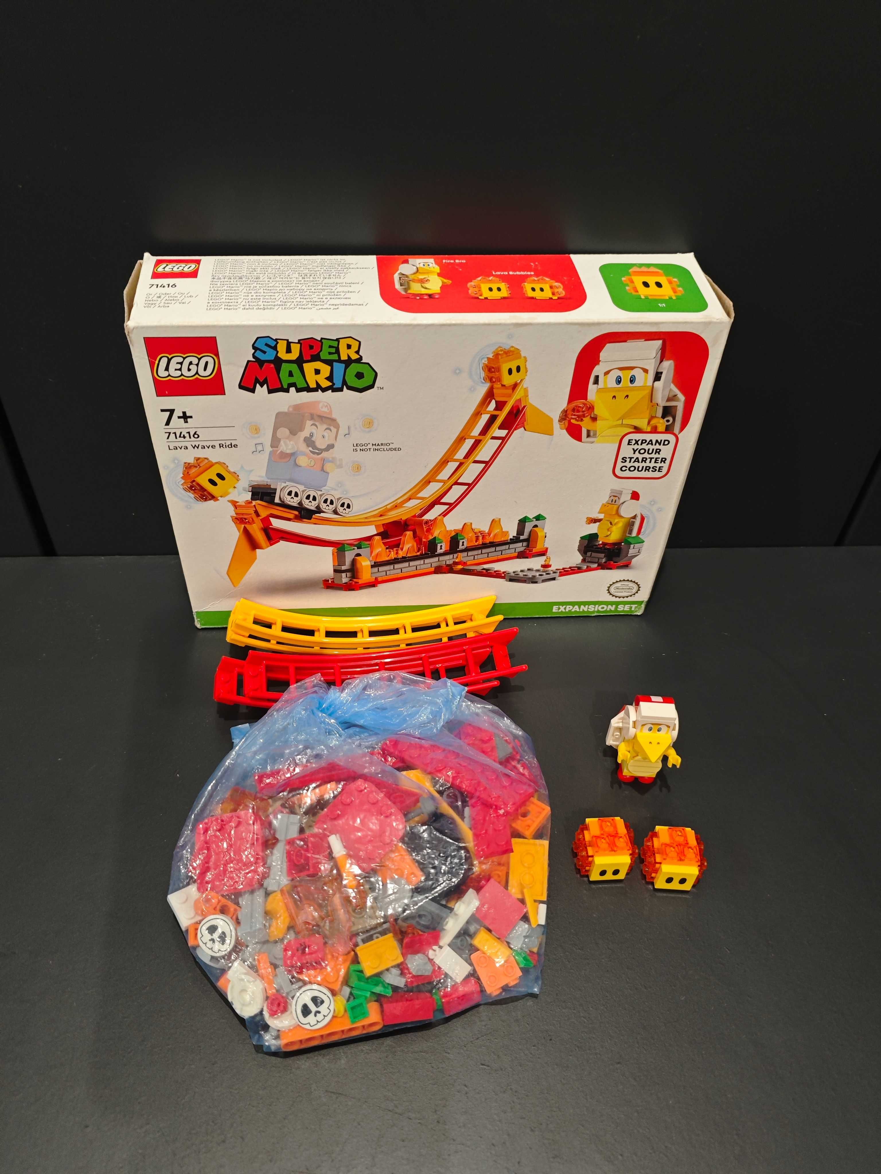 LEGO 71416 Super Mario - Przejażdżka po fali lawy
