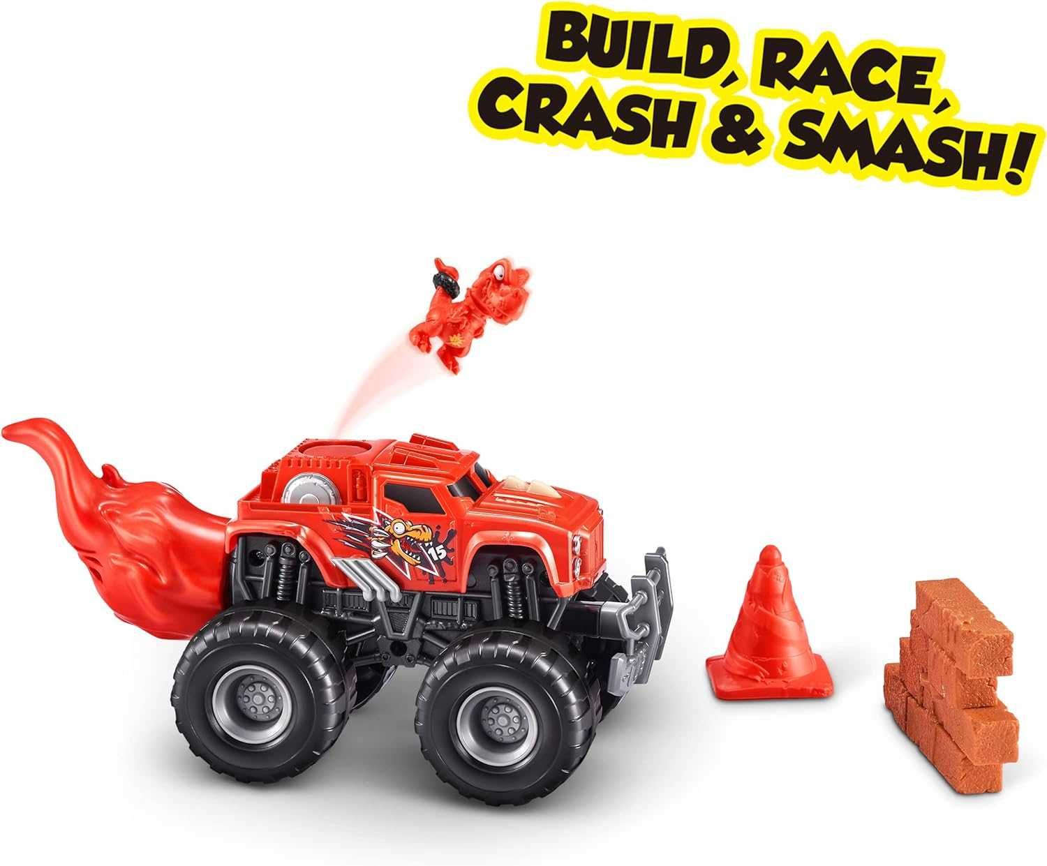 Smashers Monster Surprise Dino Truck by ZURU.набір з 25 сюрпризами