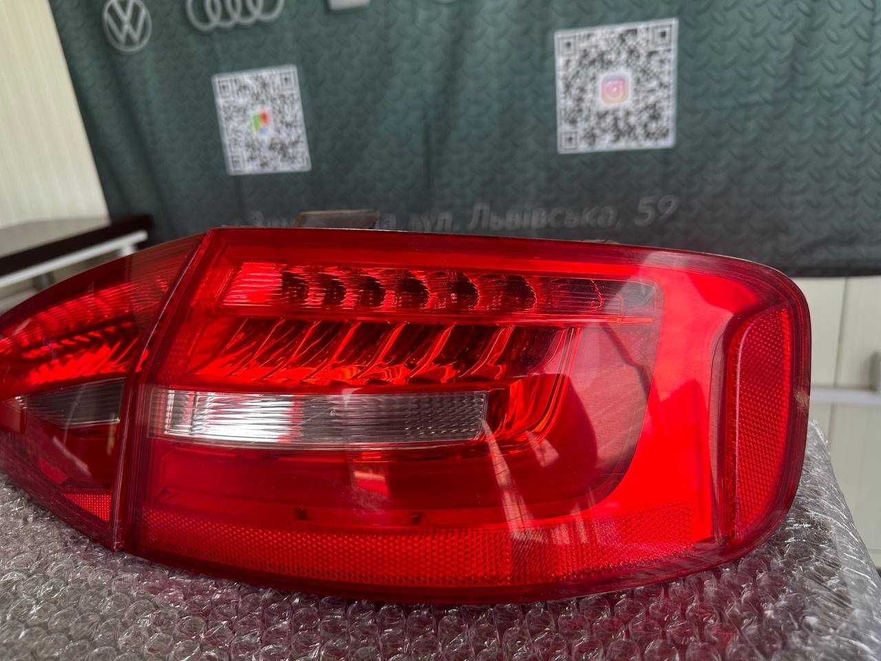 задні LED ліхтарі Audi A4 B8 B8.5 Седан Стопи Фари Оптика Європа Ауді