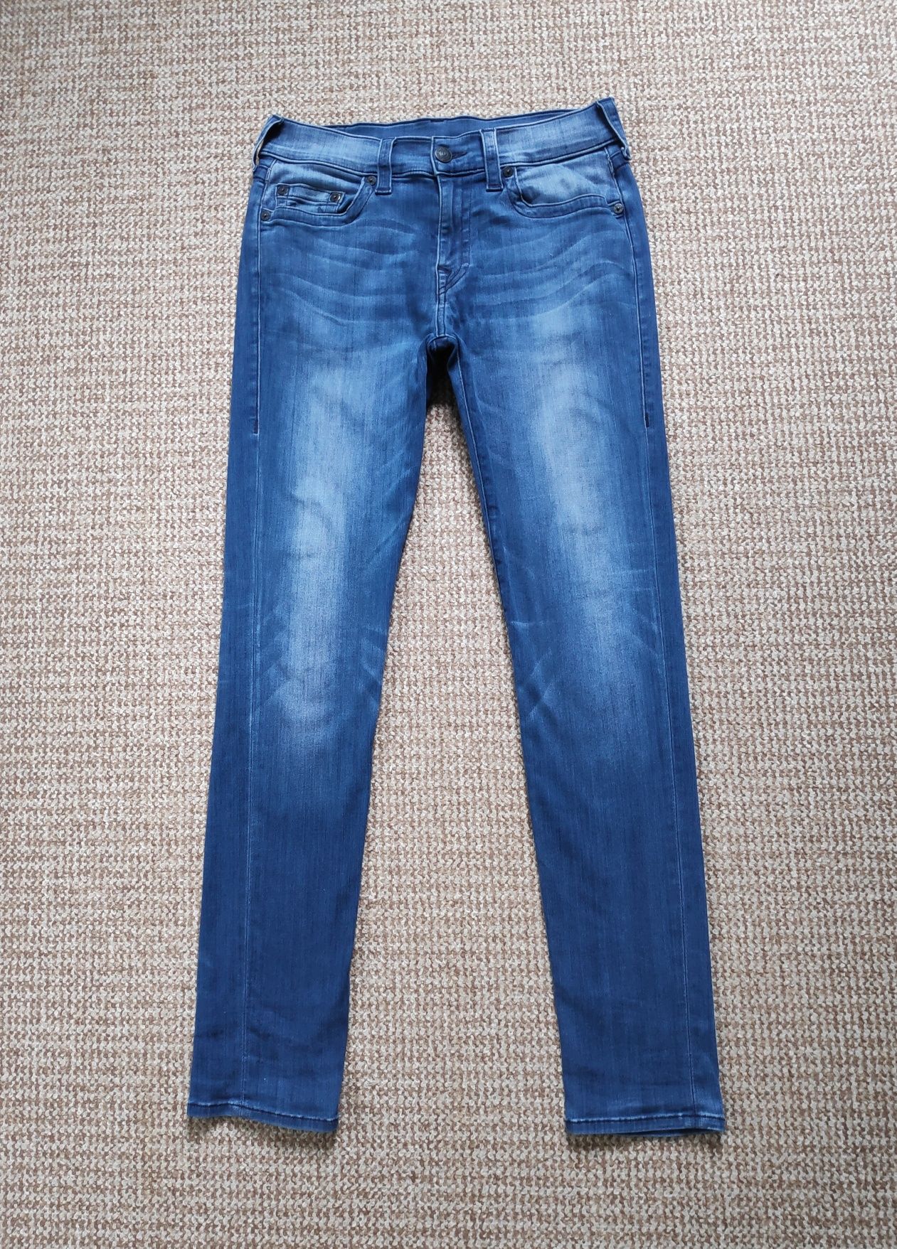 True Religion Rocco relaxed skinny джинсы made in USA оригинал W32