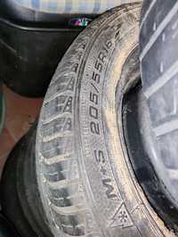 Jantes em ferro com pneus Goodyear 205, 55, R16 - Seat Alhambra