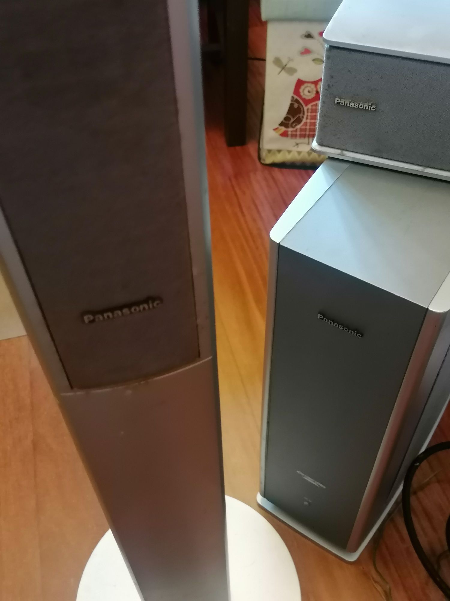 Vendo sistema de som com subwoofer Panasonic