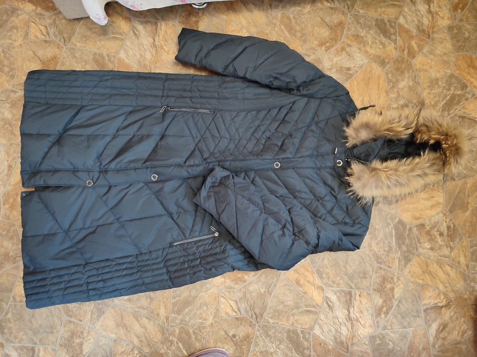Пальто пуховик новый
