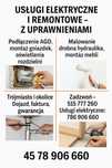 Usługi elektryczno-budowlane Trójmiasto i okolice