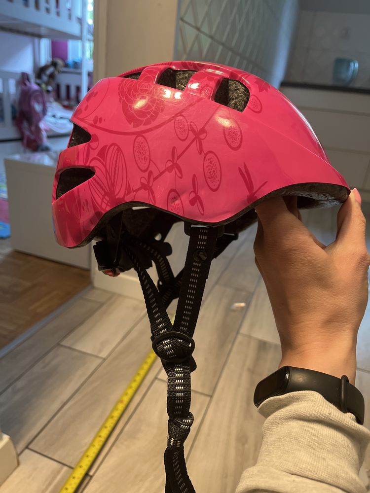 Kask dla dziewczynki S 48-52cm