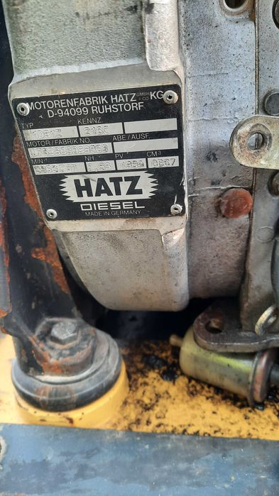 Zagęszczarka Bomag 745 kg BPR75/60 uszkodzona na części