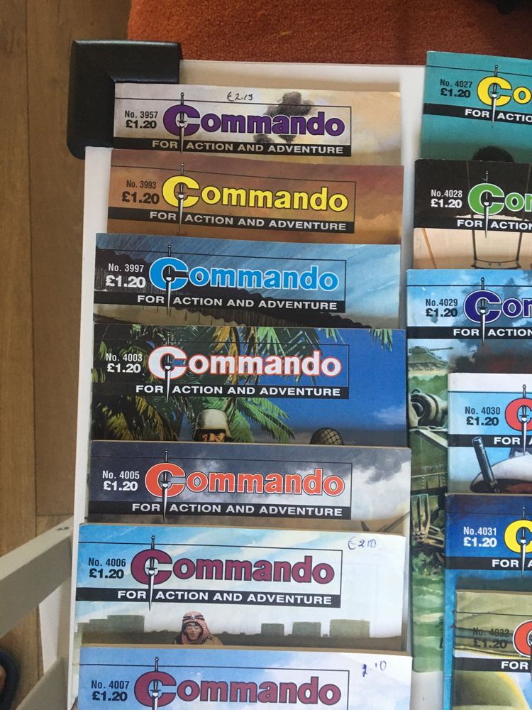 Commando, komiks w j.angielskim