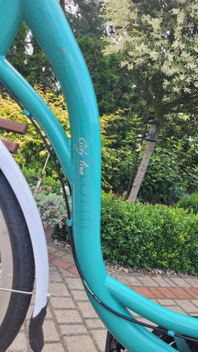 Sprzedam nowy rower miejski 28 Storm Barcelona kolor miętowy