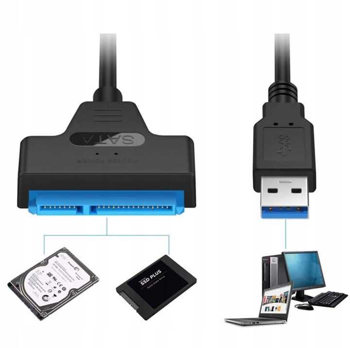 Adapter USB 3.0 Sata przejściówka do dysku HDD SSD