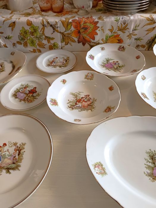 Miłość Wiedeńska, fabryka Porcelany Ćmielów PRL