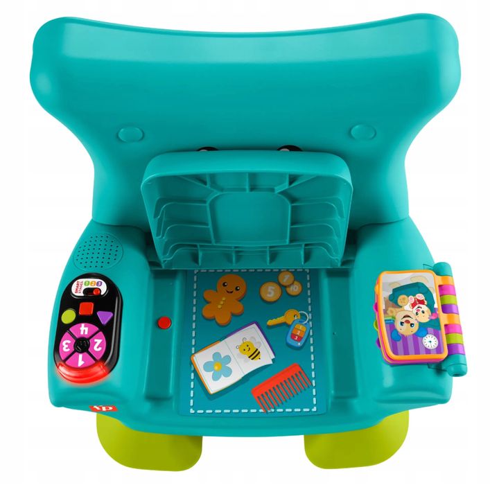 Fisher-Price Edukacyjny Fotel Malucha Zabawka interaktywna 12m+