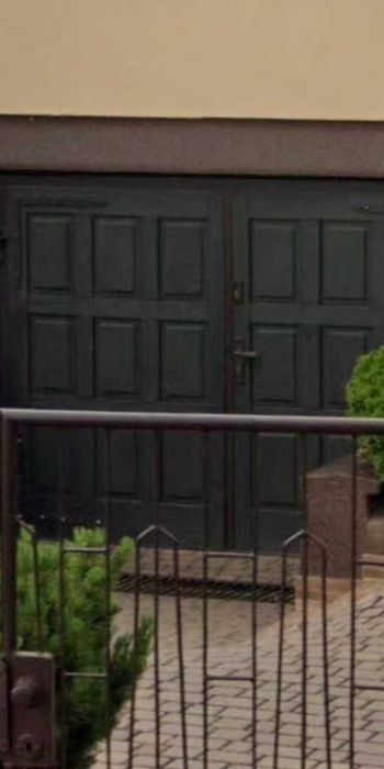 Brama garażowa dębowa