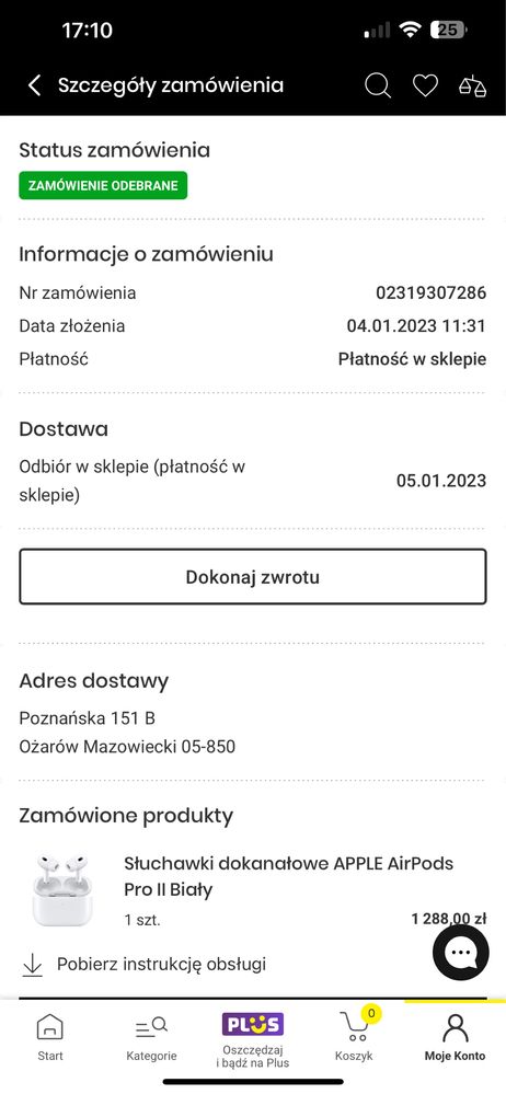 Apple AirPods Pro 2 nd generation case/etui ładujące