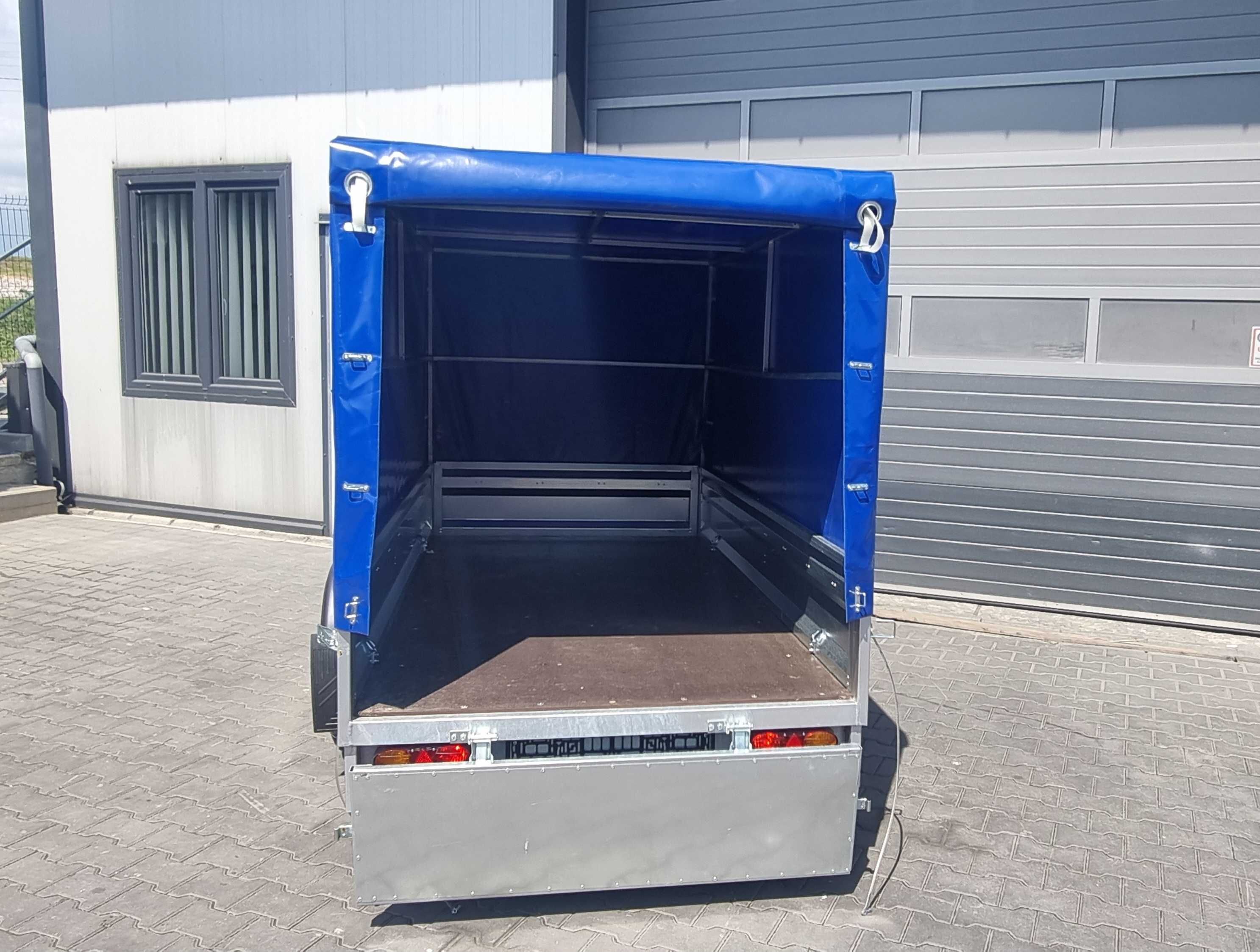 Przyczepka samochodowa SIDECAR 256x131 750 kg Producent - TRANSPORT