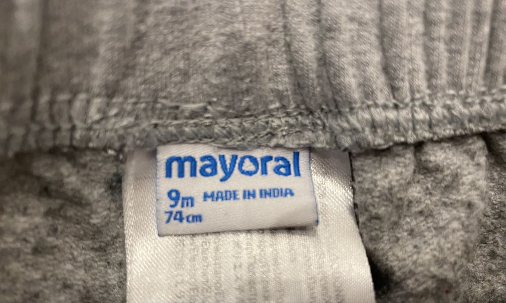 Zestaw komplet body KappAhl spodnie Mayoral rozmiar 74