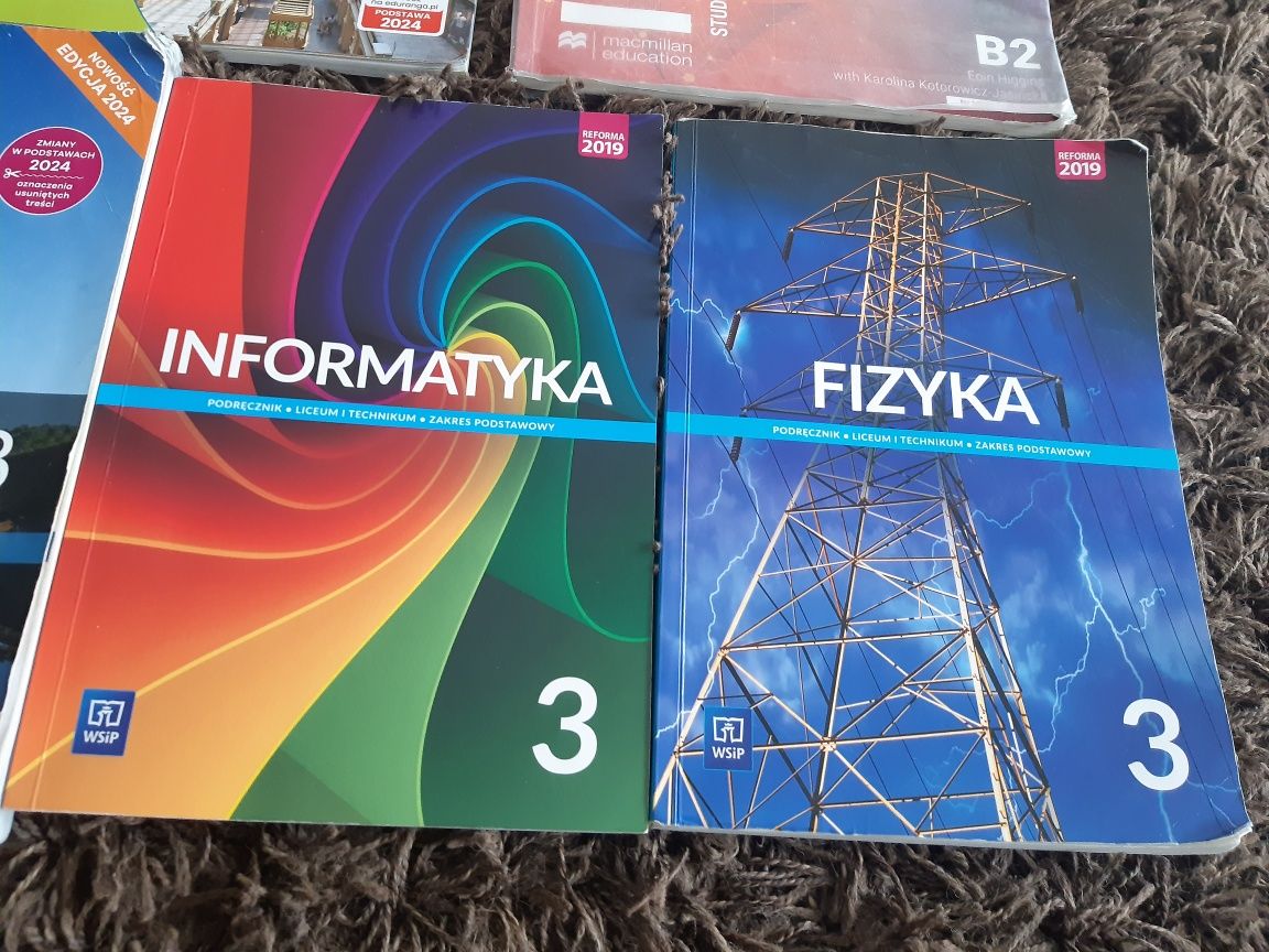 Podręczniki do Liceum klasa 3