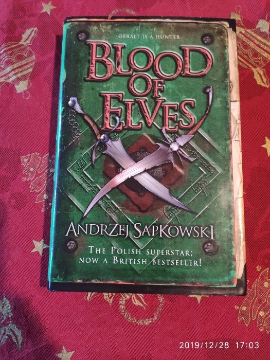 The Witcher Blood of Elves 1ª Edição Hardcover (Rarissimo)