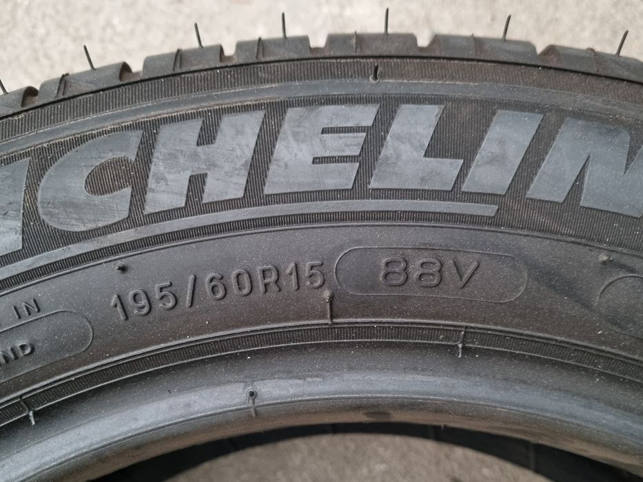 Opona używana 1szt. 195/60/15 Michelin Energy Saver + / 2021r. 8,1mm
