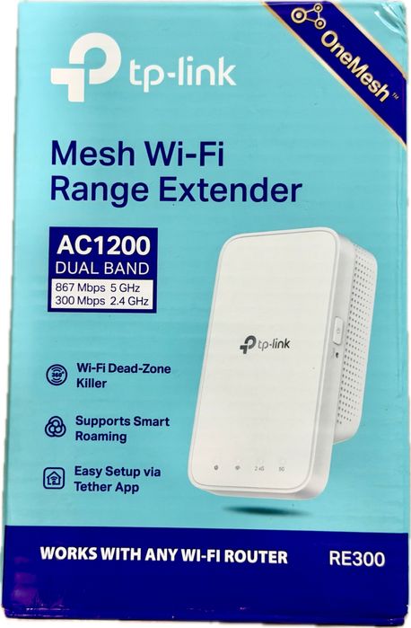 Mesh wi-fi range extender dwuzakresowy tp link dwie sztuki