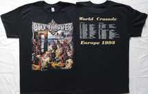 Bolt Thrower The IVth Crusade World Crusade Europe 1993 Tour Koszulka