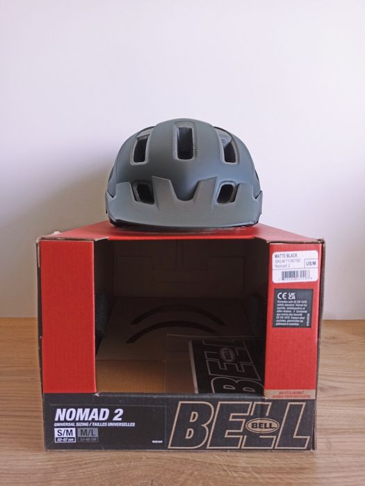 Kask rowerowy MTB Bell Nomad 2 czarny w rozm. S/M 52-57cm